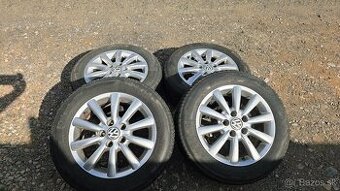 PREDÁM HLINÍKOVÉ DISKY ORG VW SHARAN 5X112 R16 DOT 2020