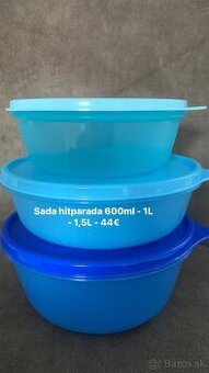 Tupperware - Sada hitparad 600ml - 1L - 1,5L