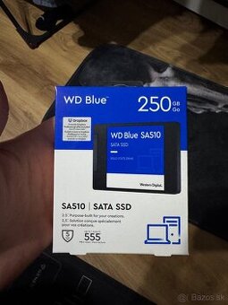 Predám nové, nerozbalené SSD WD Blue SA510 250GB
