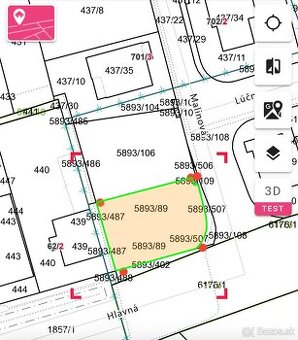 Stavebné pozemky - Nové Mokrance - 524 m2