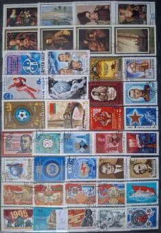 Postove znamky Rusko 3 (76poloziek)