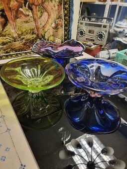 Predám veľké misy z hutného skla