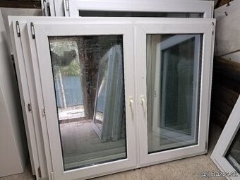 Predám plastove okna 140 cm dlhý x 150 cm vysoký