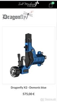 Tetovací strojček Dragonfly X2