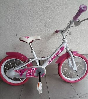 Dievčenský bicykel Dino  Bikes 4-7 rokov