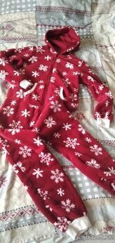 teply overal domace oblecenie 152/158 cm