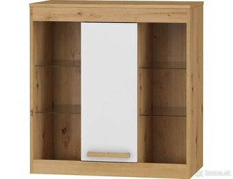 Skrinka na stenu Meblocross Maximus MXS-40 - dub artisan / b