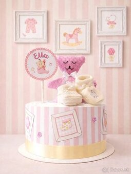 Plienková torta MINI PINKY