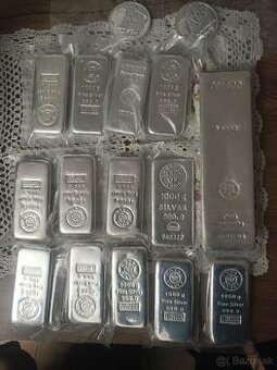 Predam investicne striebro kg