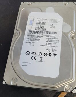 Predam IBM SAS Hard disk 3,5" s kapacitou 2TB