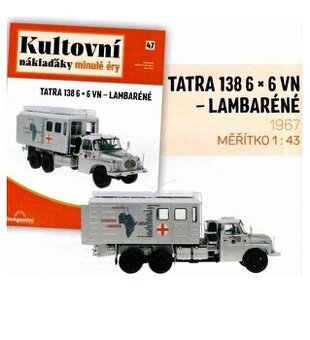 Tatra 138 lambarene 1:43