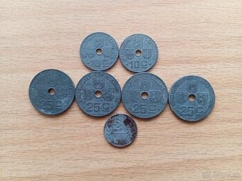 Belgické staré mince 1