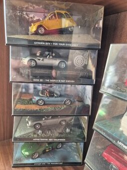 Zbierka modelov aut James Bond