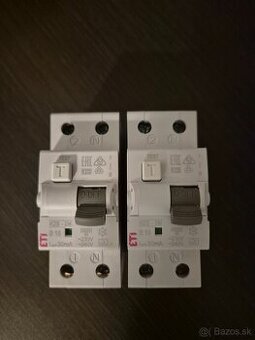 Chránič ETI- KZS 2M 16A/2/030 typ AC s ističom