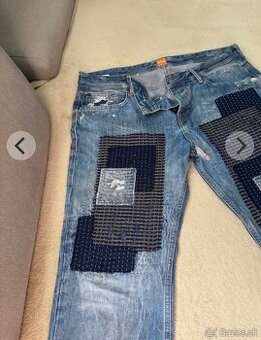 Predám pánske rifle Hugo boss