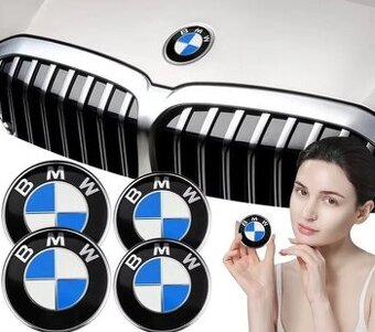 Znak, logo, značka na kapotu a kufor Škoda a BMW