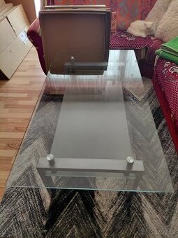 Konferenčný sklenený stôl