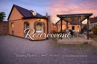 REZERVOVANÉ- Rodinný dom v meste Gbely, okr. Skalica