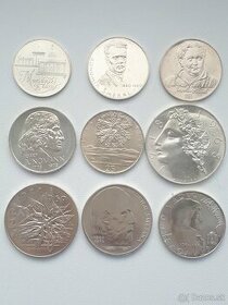 Československe strieborne mince