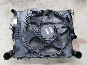 BMW X3 E83 chladič, ventilaátor, intercooler - 1