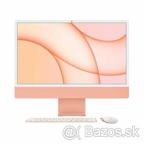 iMac 24 oranzovy