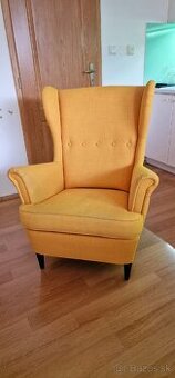 Kreslo ušiak Ikea Strandmon