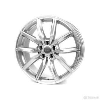 Strieborné MAK ALIANZ disky 5x120 R20 9J ET35