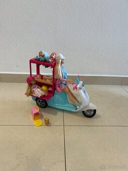 Barbie motorka