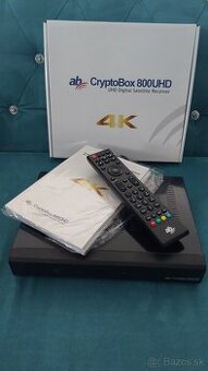 Satelitný prijimac AB CRYPTOBOX 800 UHD 4K