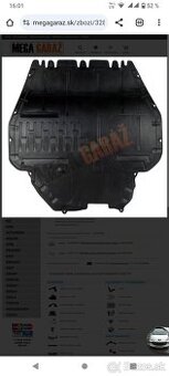 Spodny plastovy kryt motoora Golf 4 1,9 Tdi1998
