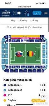 Slovensko - Rumusko listly euro 21