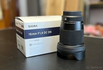 SIGMA 16mm f/1,4 DC DN Contemporary objektív (M4/3)