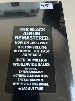 2LP Metallica - Black Album