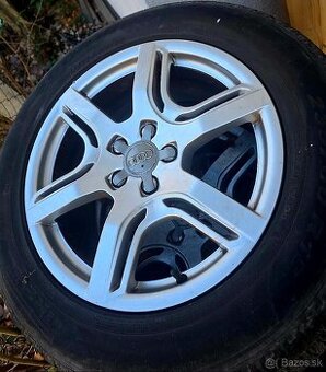 ALU disky 5x112 R18 Audi + pneu 235/60 r18 - 1