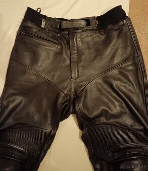 Kožené nohavice IXS z pravej kože veľ.XL-top stav