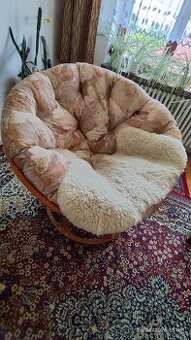 Ratanove kreslo - lenoska