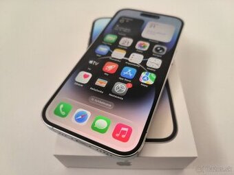 apple iphone 14 PRO 256gb Silver / Batéria 100%