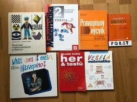 matematika, slovenčina, hry