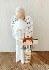 Anjelik chlapček ku krstu alebo k 1.sv.prijímaniu - 1