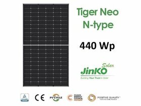 JinkoSolar 440W fotovoltaicky panel, solarny