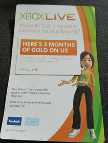 Xbox live 3 mesiace