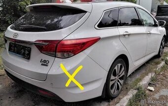 HYUNDAI i40 CW 1.7 CRDi 2015 KOMBI predám DVERE, MOTOR D4FD