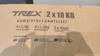 Jednoručné činky 2x10kg