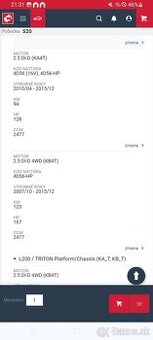 CR Injestor (Trysky) Mitsubishi ,Denso
