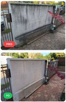 Profesionálne čistenie fasád a dlažby