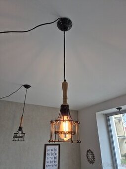 Závesná vintage lampa Riviera Maison