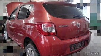 DACIA SANDERO 1.2 2014 Predám MOTOR D4F F7 DVERE, MOTOR D4FF