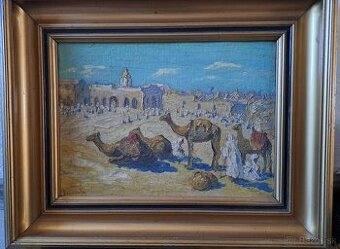 Predám obraz Karavána