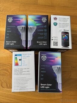 Smart color LED ziarovky (Neo, Prestigio)