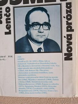 JAN LENČO - rodeny Žilinčan - 1